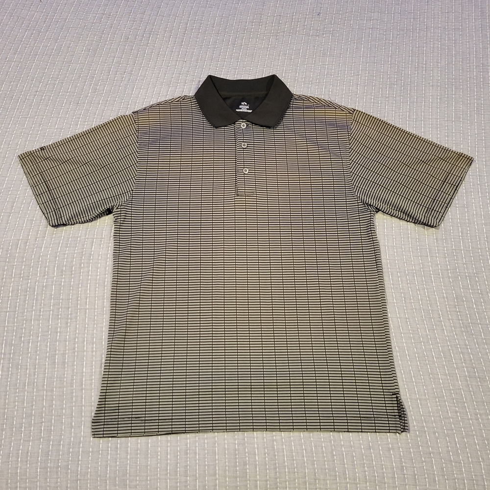 Ping Black and Gray Polo Shirt with Classic Design